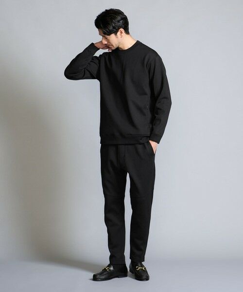 BEAUTY&YOUTH UNITED ARROWS / ビューティー&ユース ユナイテッドアローズ スウェット | 【WEB限定 WARDROBE SMART】ダンボールニット クルーネック スウェット/セットアップ対応 | 詳細5