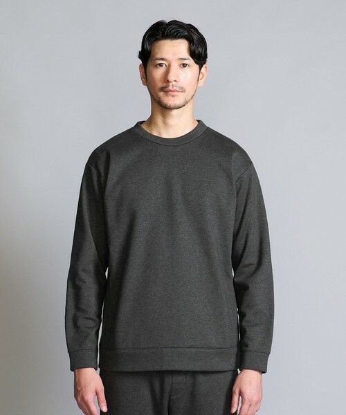 BEAUTY&YOUTH UNITED ARROWS / ビューティー&ユース ユナイテッドアローズ スウェット | 【WEB限定 WARDROBE SMART】ダンボールニット クルーネック スウェット/セットアップ対応 | 詳細16