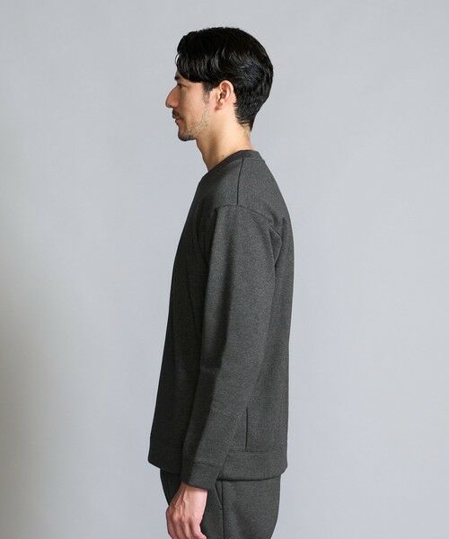 BEAUTY&YOUTH UNITED ARROWS / ビューティー&ユース ユナイテッドアローズ スウェット | 【WEB限定 WARDROBE SMART】ダンボールニット クルーネック スウェット/セットアップ対応 | 詳細17