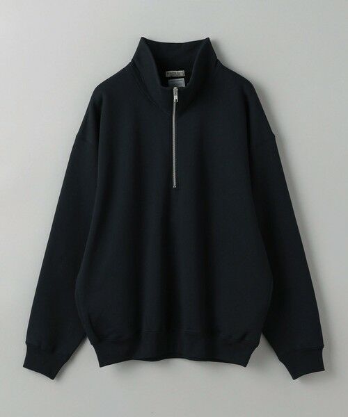 BEAUTY&YOUTH UNITED ARROWS / ビューティー&ユース ユナイテッドアローズ カットソー | SNAZZY ハーフジップ スウェット | 詳細11