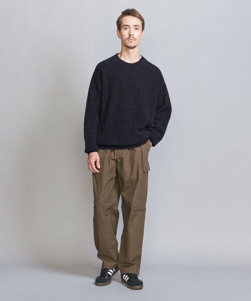 BEAUTY&YOUTH UNITED ARROWS / ビューティー&ユース ユナイテッドアローズ ニット・セーター | エア シャギー アルパカ クルーネック ニット | 詳細17