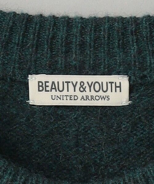 BEAUTY&YOUTH UNITED ARROWS / ビューティー&ユース ユナイテッドアローズ ニット・セーター | ブラッシュド ヤク クルーネック ニット | 詳細20