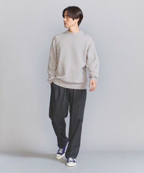 BEAUTY&YOUTH UNITED ARROWS / ビューティー&ユース ユナイテッドアローズ ニット・セーター | ウールカシミヤブレンド モックネック ニット | 詳細17