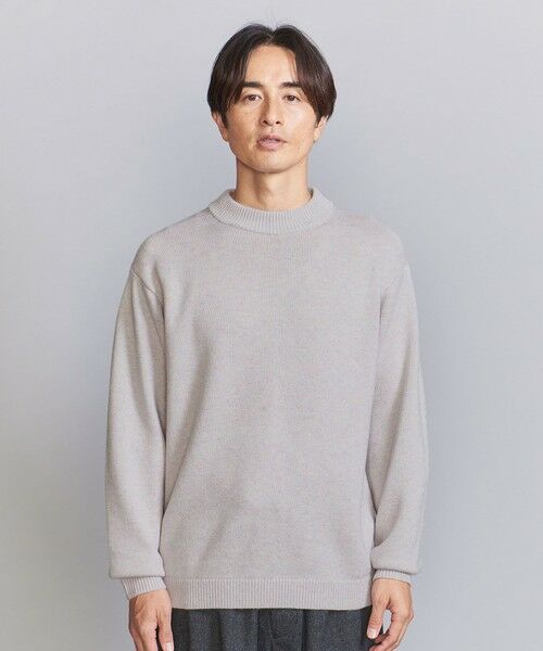 BEAUTY&YOUTH UNITED ARROWS / ビューティー&ユース ユナイテッドアローズ ニット・セーター | ウールカシミヤブレンド モックネック ニット | 詳細18