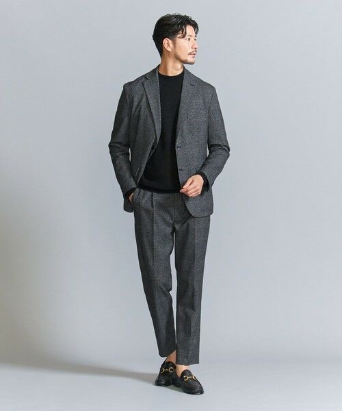 BEAUTY&YOUTH UNITED ARROWS / ビューティー&ユース ユナイテッドアローズ セットアップ | 【WEB限定 WARDROBE SMART】DELEGANT サキソニー セットアップ/ジャケット＆イージーパンツ | 詳細1