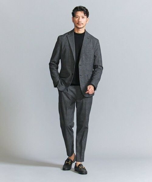 BEAUTY&YOUTH UNITED ARROWS / ビューティー&ユース ユナイテッドアローズ セットアップ | 【WEB限定 WARDROBE SMART】DELEGANT サキソニー セットアップ/ジャケット＆イージーパンツ | 詳細2