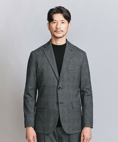 BEAUTY&YOUTH UNITED ARROWS / ビューティー&ユース ユナイテッドアローズ セットアップ | 【WEB限定 WARDROBE SMART】DELEGANT サキソニー セットアップ/ジャケット＆イージーパンツ | 詳細7