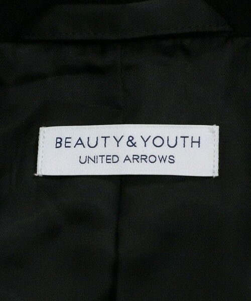 BEAUTY&YOUTH UNITED ARROWS / ビューティー&ユース ユナイテッドアローズ その他アウター | 【WEB限定 WARDROBE SMART】PE メルトン レイズドカラー ハーフコート | 詳細9