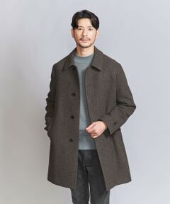 【WEB限定 WARDROBE SMART】PE メルトン バルカラーコート