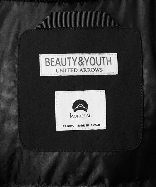 BEAUTY&YOUTH UNITED ARROWS / ビューティー&ユース ユナイテッドアローズ その他アウター | 小松マテーレ リラックス フード ダウンジャケット -700FP 撥水機能- | 詳細24