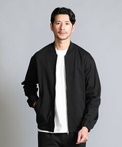 【WEB限定 WARDROBE SMART】ヒートストレージ ジップ ブルゾン/セットアップ対応