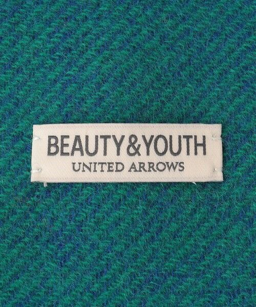 BEAUTY&YOUTH UNITED ARROWS / ビューティー&ユース ユナイテッドアローズ マフラー・ショール・スヌード・ストール | ビッグ ブロック チェック マフラー | 詳細12