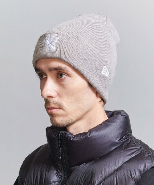 BEAUTY&YOUTH UNITED ARROWS / ビューティー&ユース ユナイテッドアローズ ニットキャップ | 【別注】 ＜NEW ERA＞ ベーシック カフニット ビーニー | 詳細1