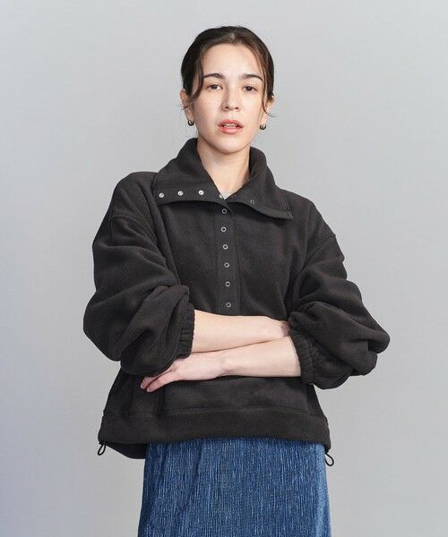 BEAUTY&YOUTH UNITED ARROWS / ビューティー&ユース ユナイテッドアローズ カットソー | フリース スナップ プルオーバー | 詳細2