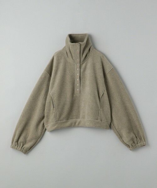 BEAUTY&YOUTH UNITED ARROWS / ビューティー&ユース ユナイテッドアローズ カットソー | フリース スナップ プルオーバー | 詳細8