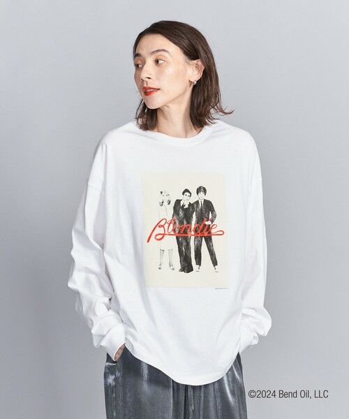 BEAUTY&YOUTH UNITED ARROWS / ビューティー&ユース ユナイテッドアローズ Tシャツ | 【別注】＜Blondie＞プリント ロングスリーブ Tシャツ | 詳細1