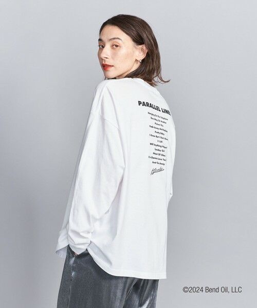 BEAUTY&YOUTH UNITED ARROWS / ビューティー&ユース ユナイテッドアローズ Tシャツ | 【別注】＜Blondie＞プリント ロングスリーブ Tシャツ | 詳細2