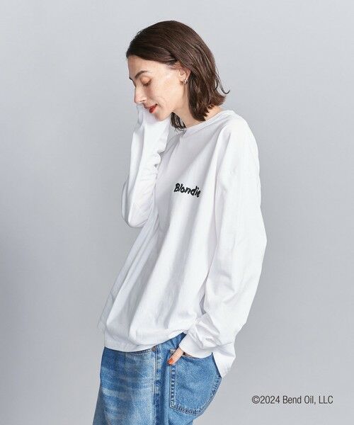 BEAUTY&YOUTH UNITED ARROWS / ビューティー&ユース ユナイテッドアローズ Tシャツ | 【別注】＜Blondie＞プリント ロングスリーブ Tシャツ | 詳細5