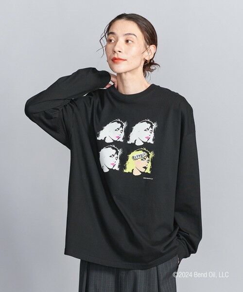 BEAUTY&YOUTH UNITED ARROWS / ビューティー&ユース ユナイテッドアローズ Tシャツ | 【別注】＜Blondie＞プリント ロングスリーブ Tシャツ | 詳細7