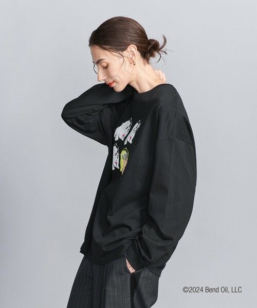 BEAUTY&YOUTH UNITED ARROWS / ビューティー&ユース ユナイテッドアローズ Tシャツ | 【別注】＜Blondie＞プリント ロングスリーブ Tシャツ | 詳細8