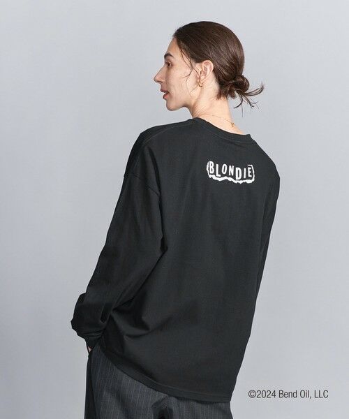 BEAUTY&YOUTH UNITED ARROWS / ビューティー&ユース ユナイテッドアローズ Tシャツ | 【別注】＜Blondie＞プリント ロングスリーブ Tシャツ | 詳細9