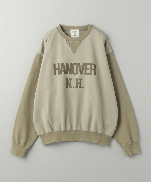 BEAUTY&YOUTH UNITED ARROWS / ビューティー&ユース ユナイテッドアローズ スウェット | 【別注】＜HEAR MY NAME＞ロゴスウェットプルオーバー | 詳細15