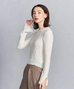 【WEB限定】シャーリング プルオーバーカットソー