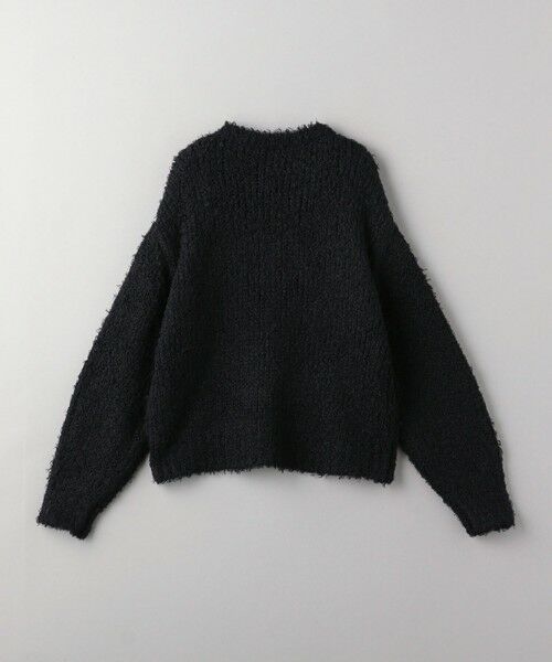 BEAUTY&YOUTH UNITED ARROWS / ビューティー&ユース ユナイテッドアローズ ニット・セーター | 【WEB限定】ビジュー×フェザーヤーン クルーネックニット | 詳細5