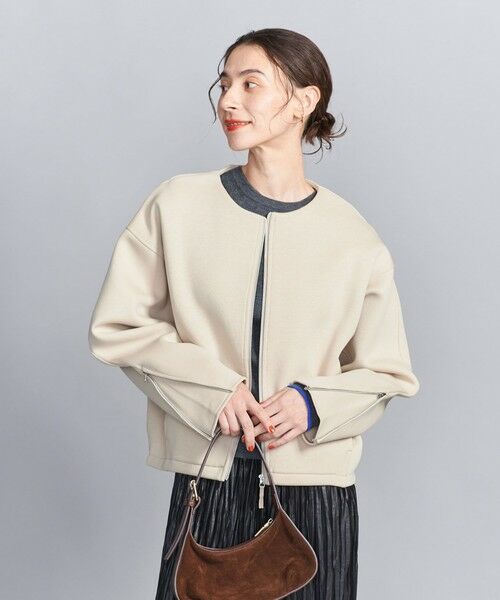 BEAUTY&YOUTH UNITED ARROWS / ビューティー&ユース ユナイテッドアローズ カーディガン・ボレロ | 【WEB限定】ダンボールジップカーディガン -ウォッシャブル- | 詳細11