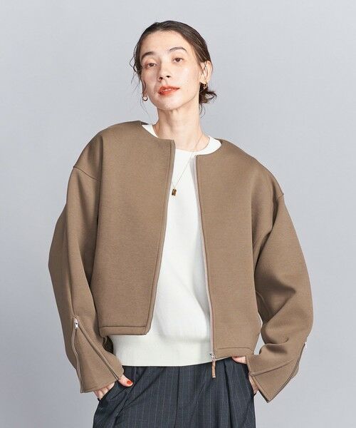 BEAUTY&YOUTH UNITED ARROWS / ビューティー&ユース ユナイテッドアローズ カーディガン・ボレロ | 【WEB限定】ダンボールジップカーディガン -ウォッシャブル- | 詳細22