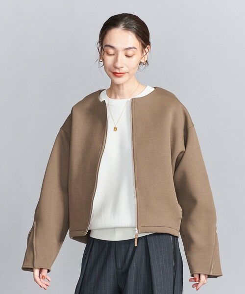 BEAUTY&YOUTH UNITED ARROWS / ビューティー&ユース ユナイテッドアローズ カーディガン・ボレロ | 【WEB限定】ダンボールジップカーディガン -ウォッシャブル- | 詳細23