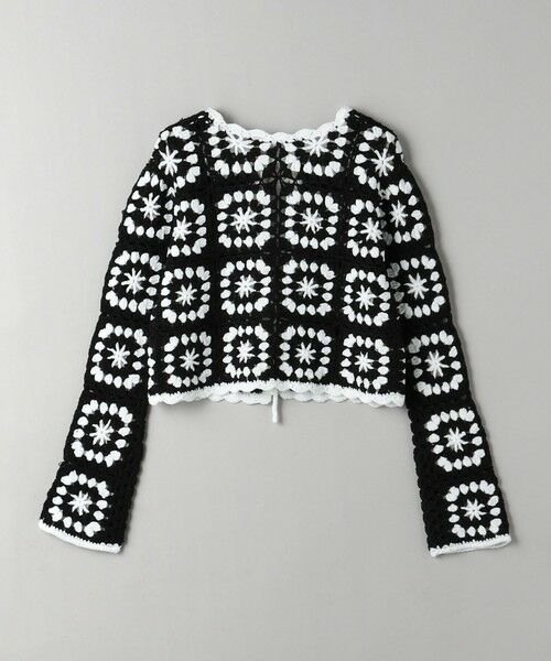 BEAUTY&YOUTH UNITED ARROWS / ビューティー&ユース ユナイテッドアローズ カーディガン・ボレロ | 【別注】＜LOGAN knitting mills＞クロシェニット カーディガン | 詳細5