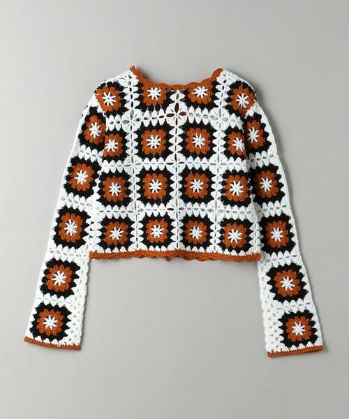 BEAUTY&YOUTH UNITED ARROWS / ビューティー&ユース ユナイテッドアローズ カーディガン・ボレロ | 【別注】＜LOGAN knitting mills＞クロシェニット カーディガン | 詳細15