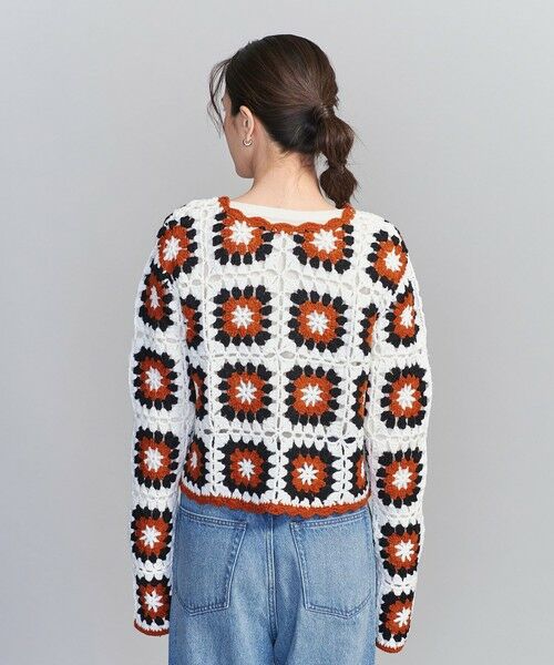 BEAUTY&YOUTH UNITED ARROWS / ビューティー&ユース ユナイテッドアローズ カーディガン・ボレロ | 【別注】＜LOGAN knitting mills＞クロシェニット カーディガン | 詳細13