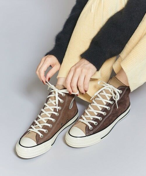 BEAUTY&YOUTH UNITED ARROWS / ビューティー&ユース ユナイテッドアローズ スニーカー | 【別注】＜CONVERSE＞ALL STAR US パッチワーク ハイカット/スニーカー | 詳細1