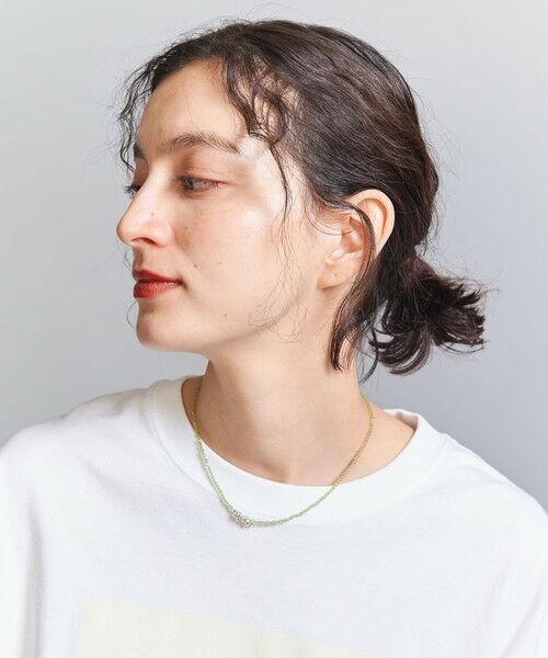 BEAUTY&YOUTH UNITED ARROWS / ビューティー&ユース ユナイテッドアローズ ネックレス・ペンダント・チョーカー | ＜LAPUIS＞GEMSTONE ネックレス | 詳細7