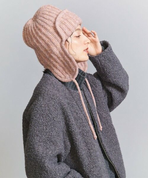 BEAUTY&YOUTH UNITED ARROWS / ビューティー&ユース ユナイテッドアローズ ニットキャップ | メランジ イヤー ニットキャップ | 詳細7