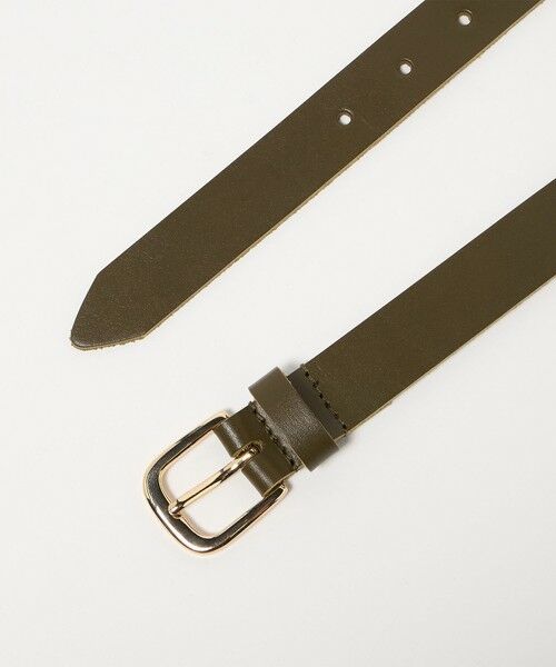 BEAUTY&YOUTH UNITED ARROWS / ビューティー&ユース ユナイテッドアローズ ベルト・サスペンダー | シンプル レザー ベルト | 詳細12