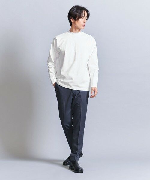 BEAUTY&YOUTH UNITED ARROWS / ビューティー&ユース ユナイテッドアローズ カットソー | クリアコットン ジャケット Tシャツ ‐抗菌 防臭‐ | 詳細1