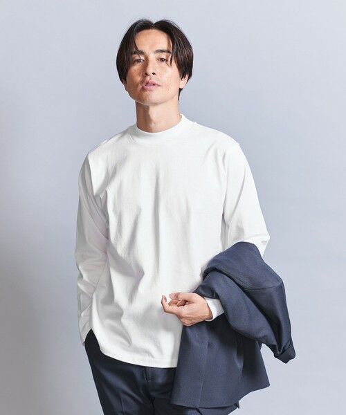 BEAUTY&YOUTH UNITED ARROWS / ビューティー&ユース ユナイテッドアローズ カットソー | クリアコットン ジャケット Tシャツ ‐抗菌 防臭‐ | 詳細2