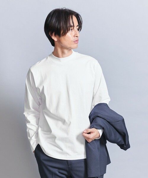 BEAUTY&YOUTH UNITED ARROWS / ビューティー&ユース ユナイテッドアローズ カットソー | クリアコットン ジャケット Tシャツ ‐抗菌 防臭‐ | 詳細3