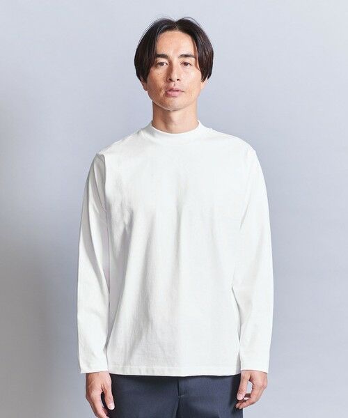 BEAUTY&YOUTH UNITED ARROWS / ビューティー&ユース ユナイテッドアローズ カットソー | クリアコットン ジャケット Tシャツ ‐抗菌 防臭‐ | 詳細5