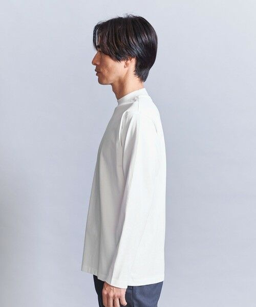 BEAUTY&YOUTH UNITED ARROWS / ビューティー&ユース ユナイテッドアローズ カットソー | クリアコットン ジャケット Tシャツ ‐抗菌 防臭‐ | 詳細6