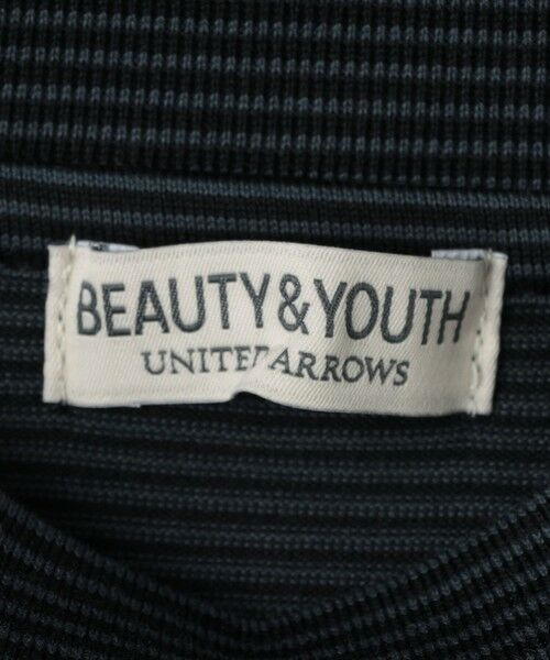 BEAUTY&YOUTH UNITED ARROWS / ビューティー&ユース ユナイテッドアローズ カットソー | クリア ボーダー ジャケット Tシャツ ‐抗菌 防臭‐ | 詳細8