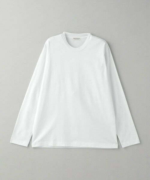 BEAUTY&YOUTH UNITED ARROWS / ビューティー&ユース ユナイテッドアローズ カットソー | ハイゲージ ガスコットン クルーネック ロングスリーブ カットソー | 詳細2