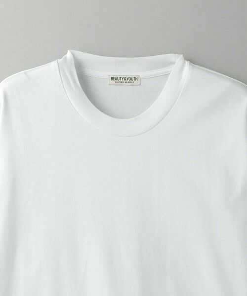 BEAUTY&YOUTH UNITED ARROWS / ビューティー&ユース ユナイテッドアローズ カットソー | ハイゲージ ガスコットン クルーネック ロングスリーブ カットソー | 詳細4