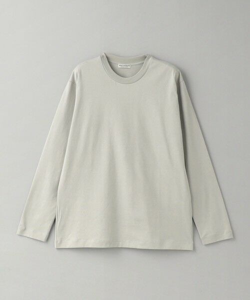 BEAUTY&YOUTH UNITED ARROWS / ビューティー&ユース ユナイテッドアローズ カットソー | ハイゲージ ガスコットン クルーネック ロングスリーブ カットソー | 詳細14