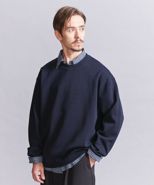 BEAUTY&YOUTH UNITEDARROWS ニット セール】 ユーティリティ ミラノリブ クルーネック スウェット