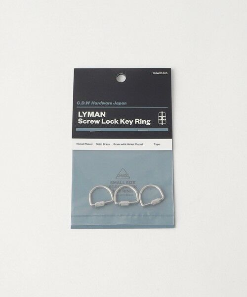 BEAUTY & YOUTH UNITED ARROWS/ビューティー&ユース ユナイテッドアローズ <CANDY DESIGN&WORKS> ライマン/キーホルダー SILVER FREE BEAUTY & YOUTH UNITED ARROWS/ビューティー&ユース ユナイテッドアローズ <CANDY DESIGN&WORKS> ライマン/キーホルダー SILVER FREE