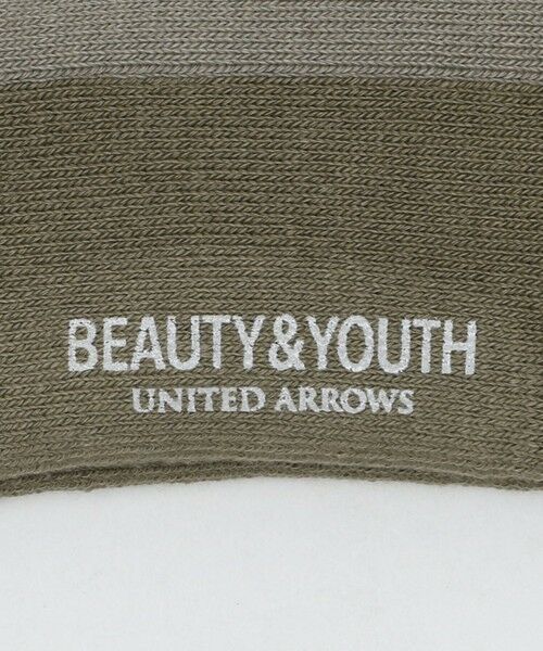 BEAUTY&YOUTH UNITED ARROWS / ビューティー&ユース ユナイテッドアローズ ソックス | バック ライン ソックス | 詳細8